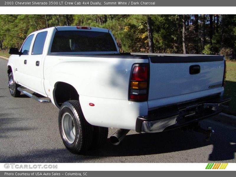Summit White / Dark Charcoal 2003 Chevrolet Silverado 3500 LT Crew Cab 4x4 Dually