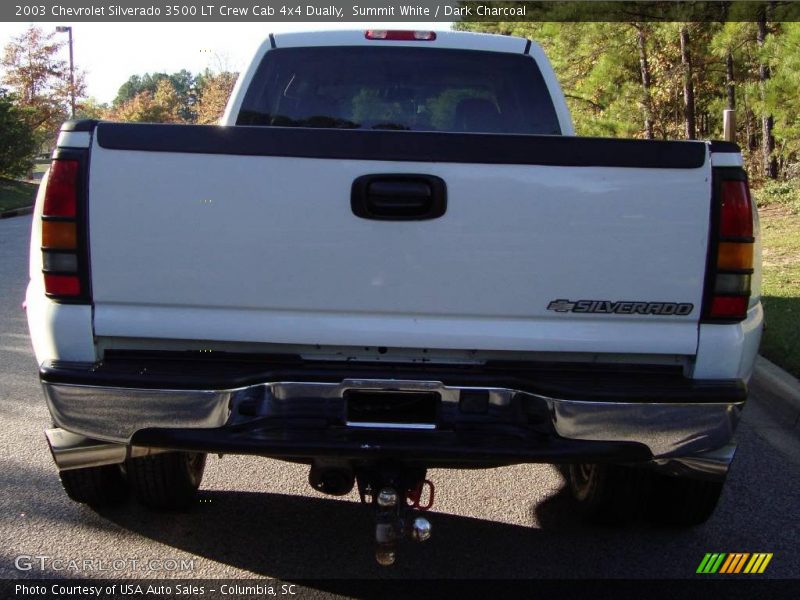 Summit White / Dark Charcoal 2003 Chevrolet Silverado 3500 LT Crew Cab 4x4 Dually