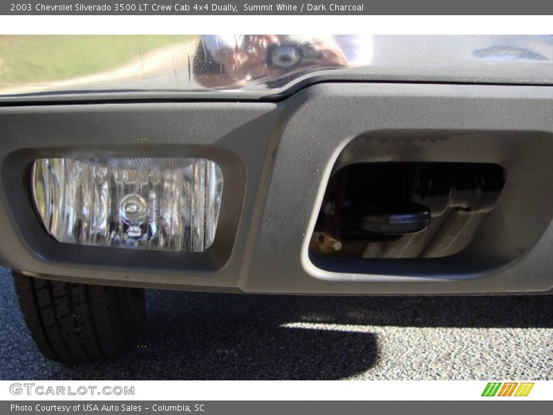 Summit White / Dark Charcoal 2003 Chevrolet Silverado 3500 LT Crew Cab 4x4 Dually
