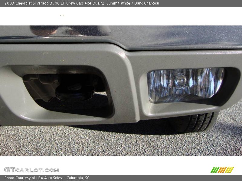 Summit White / Dark Charcoal 2003 Chevrolet Silverado 3500 LT Crew Cab 4x4 Dually
