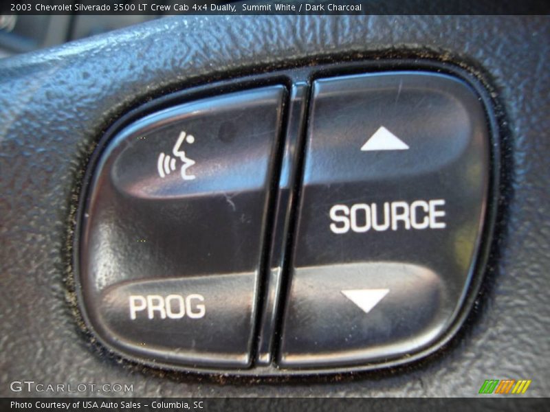 Summit White / Dark Charcoal 2003 Chevrolet Silverado 3500 LT Crew Cab 4x4 Dually