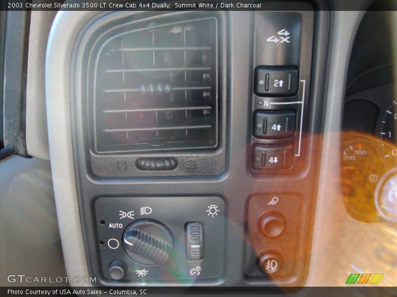 Summit White / Dark Charcoal 2003 Chevrolet Silverado 3500 LT Crew Cab 4x4 Dually