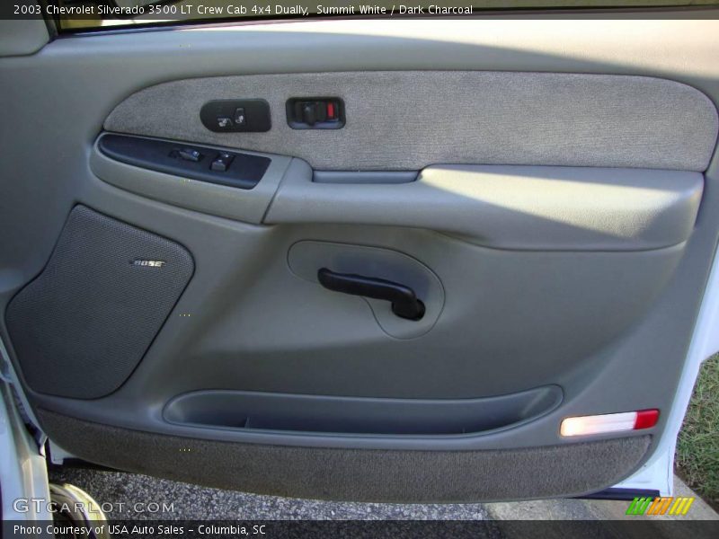Summit White / Dark Charcoal 2003 Chevrolet Silverado 3500 LT Crew Cab 4x4 Dually