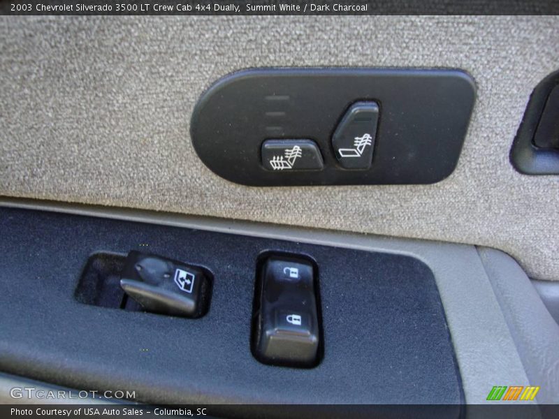 Summit White / Dark Charcoal 2003 Chevrolet Silverado 3500 LT Crew Cab 4x4 Dually