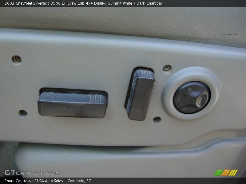 Summit White / Dark Charcoal 2003 Chevrolet Silverado 3500 LT Crew Cab 4x4 Dually