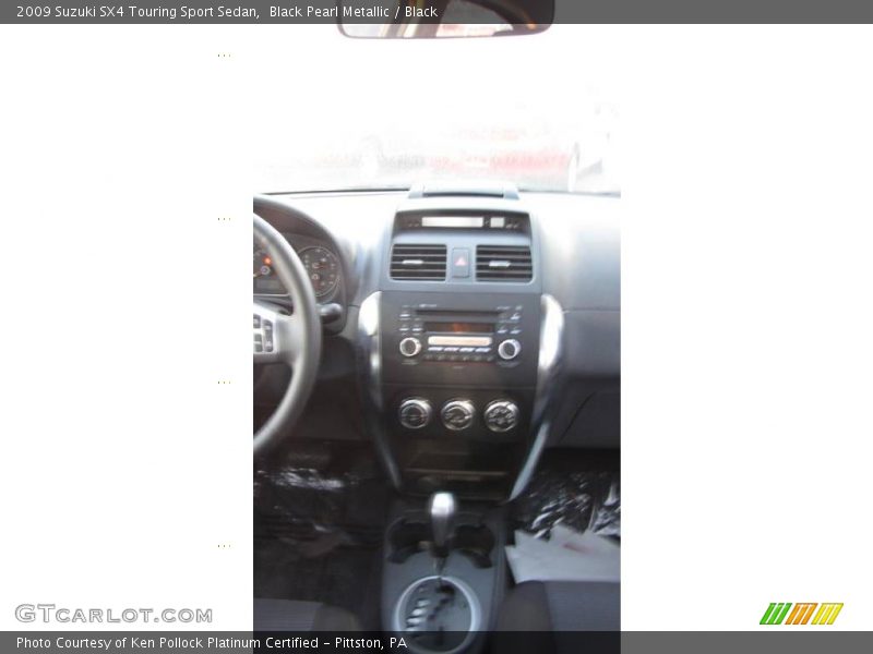 Black Pearl Metallic / Black 2009 Suzuki SX4 Touring Sport Sedan