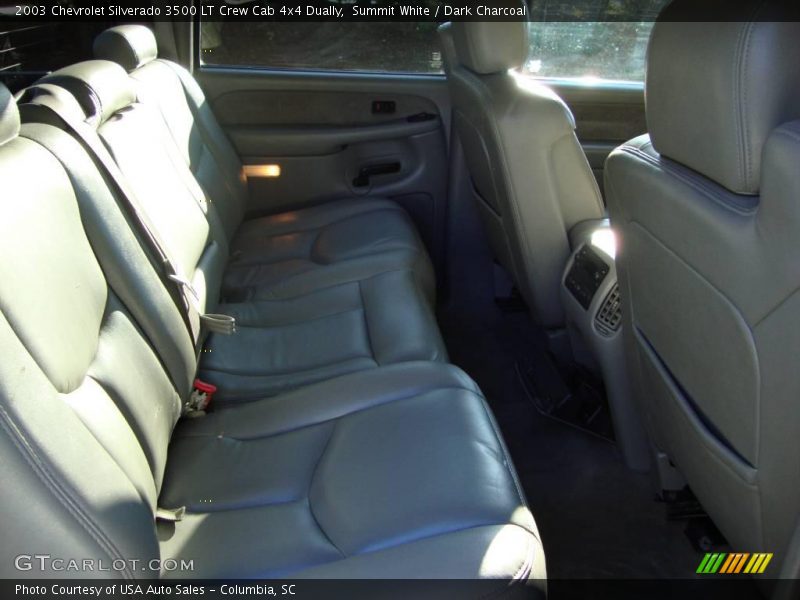 Summit White / Dark Charcoal 2003 Chevrolet Silverado 3500 LT Crew Cab 4x4 Dually