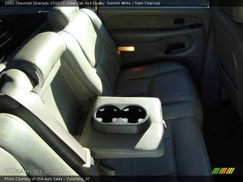Summit White / Dark Charcoal 2003 Chevrolet Silverado 3500 LT Crew Cab 4x4 Dually