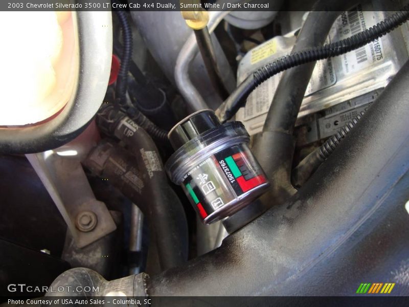 Summit White / Dark Charcoal 2003 Chevrolet Silverado 3500 LT Crew Cab 4x4 Dually