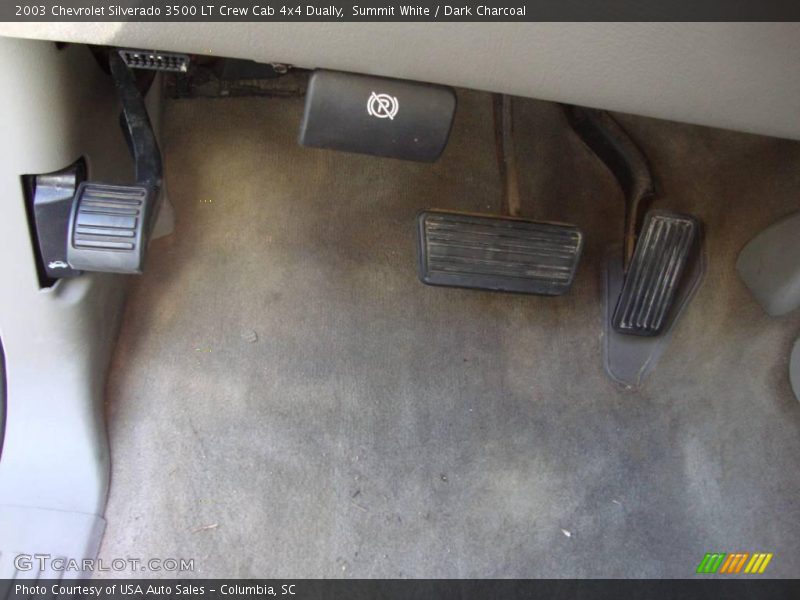 Summit White / Dark Charcoal 2003 Chevrolet Silverado 3500 LT Crew Cab 4x4 Dually