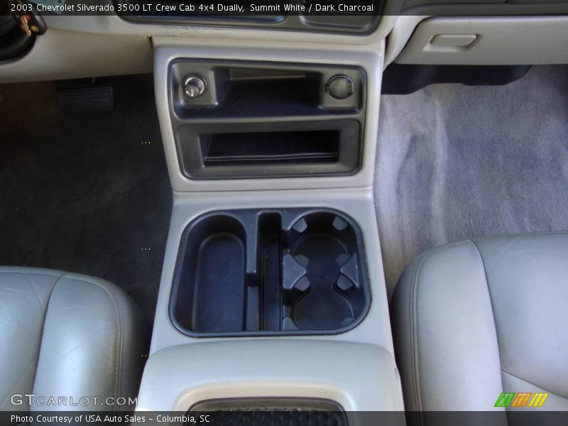 Summit White / Dark Charcoal 2003 Chevrolet Silverado 3500 LT Crew Cab 4x4 Dually