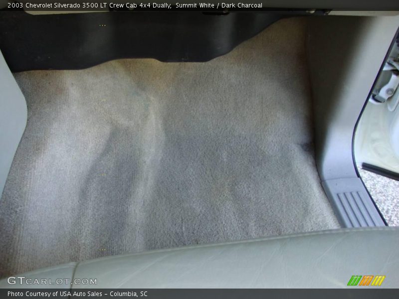 Summit White / Dark Charcoal 2003 Chevrolet Silverado 3500 LT Crew Cab 4x4 Dually