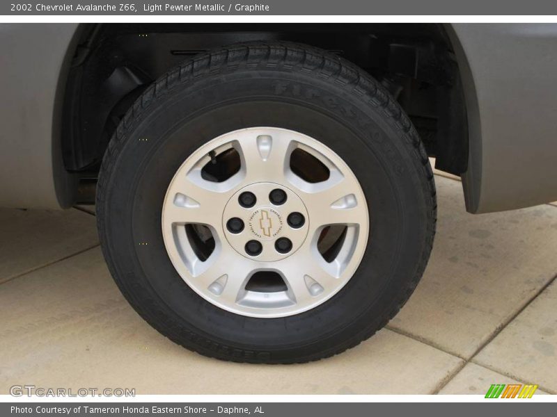 Light Pewter Metallic / Graphite 2002 Chevrolet Avalanche Z66