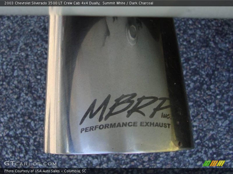 Summit White / Dark Charcoal 2003 Chevrolet Silverado 3500 LT Crew Cab 4x4 Dually
