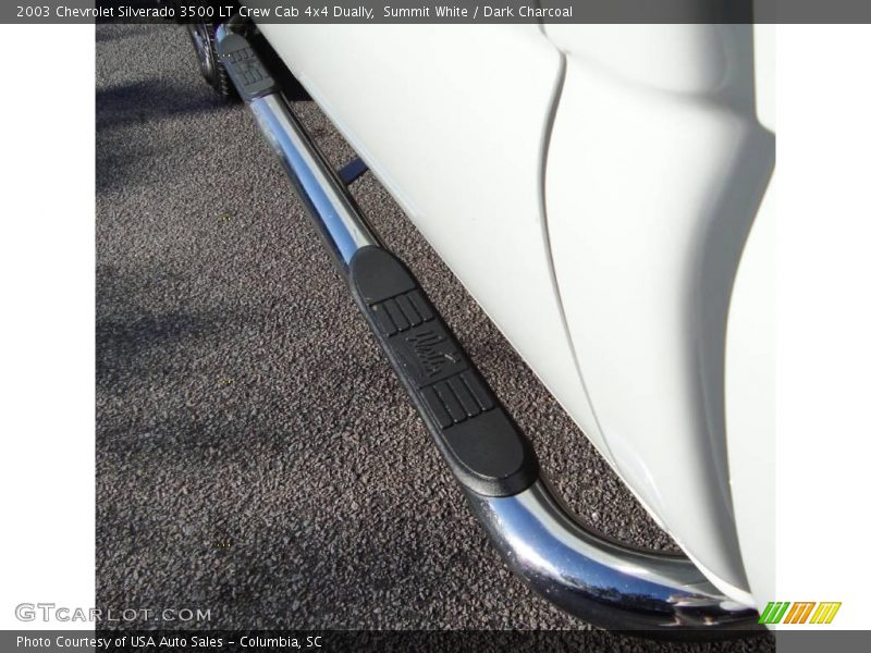 Summit White / Dark Charcoal 2003 Chevrolet Silverado 3500 LT Crew Cab 4x4 Dually