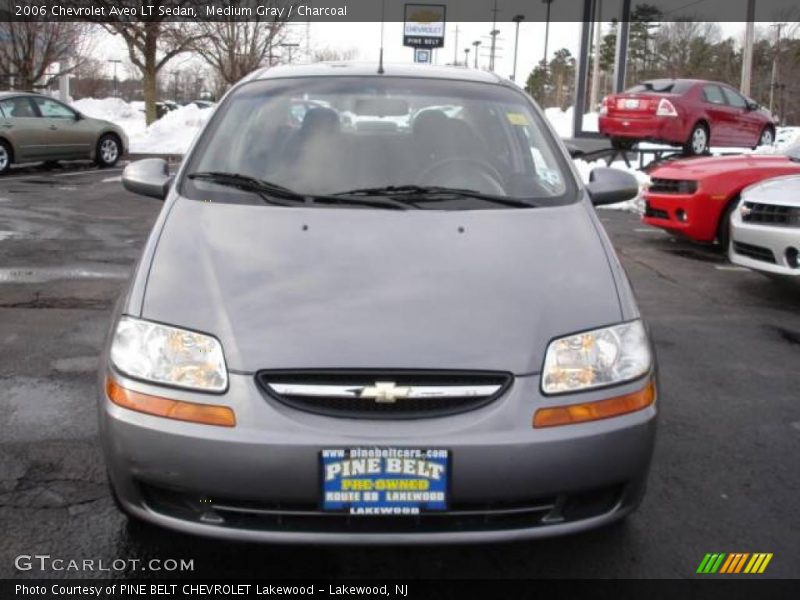 Medium Gray / Charcoal 2006 Chevrolet Aveo LT Sedan