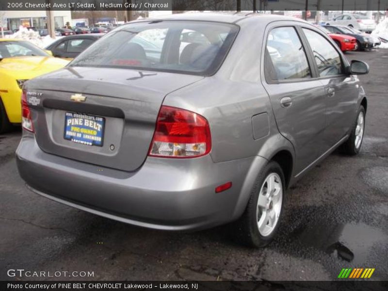 Medium Gray / Charcoal 2006 Chevrolet Aveo LT Sedan