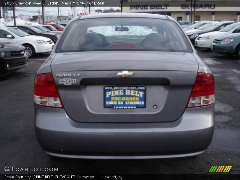 Medium Gray / Charcoal 2006 Chevrolet Aveo LT Sedan