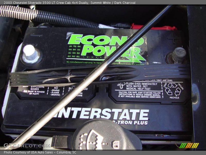 Summit White / Dark Charcoal 2003 Chevrolet Silverado 3500 LT Crew Cab 4x4 Dually