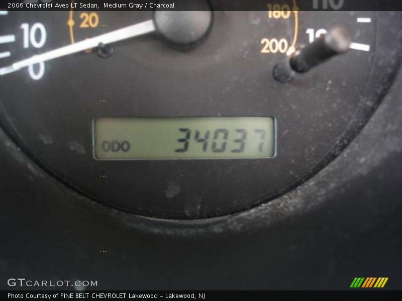 Medium Gray / Charcoal 2006 Chevrolet Aveo LT Sedan