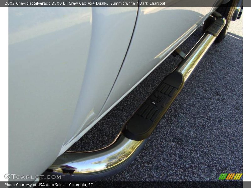 Summit White / Dark Charcoal 2003 Chevrolet Silverado 3500 LT Crew Cab 4x4 Dually