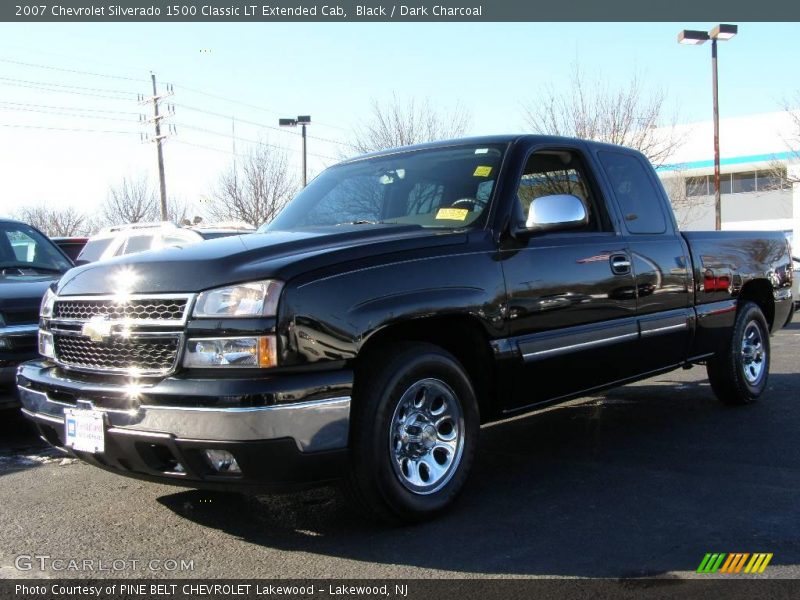 Black / Dark Charcoal 2007 Chevrolet Silverado 1500 Classic LT Extended Cab