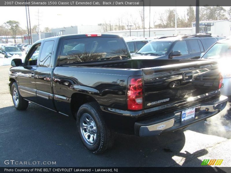 Black / Dark Charcoal 2007 Chevrolet Silverado 1500 Classic LT Extended Cab