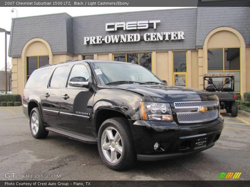 Black / Light Cashmere/Ebony 2007 Chevrolet Suburban 1500 LTZ