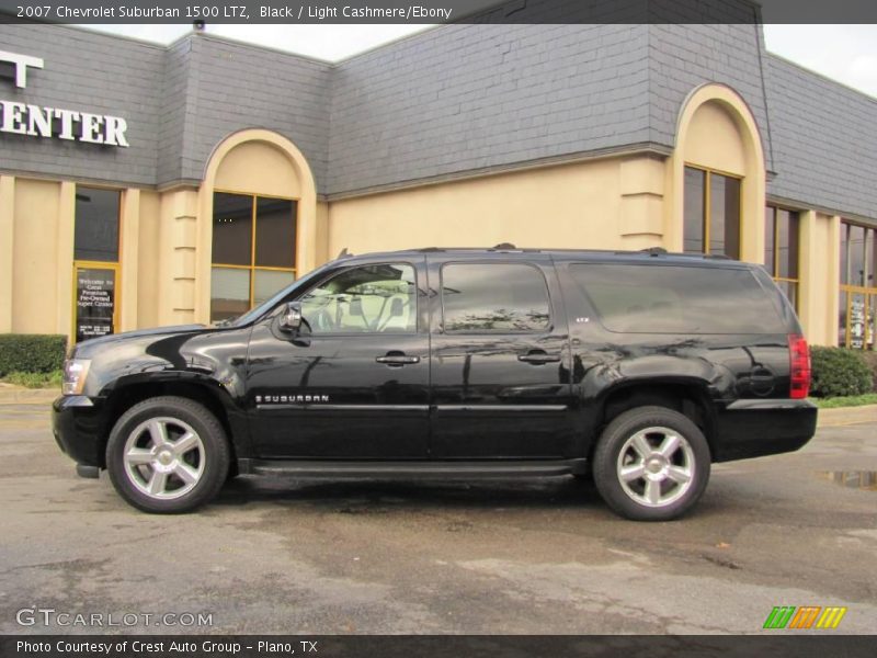 Black / Light Cashmere/Ebony 2007 Chevrolet Suburban 1500 LTZ