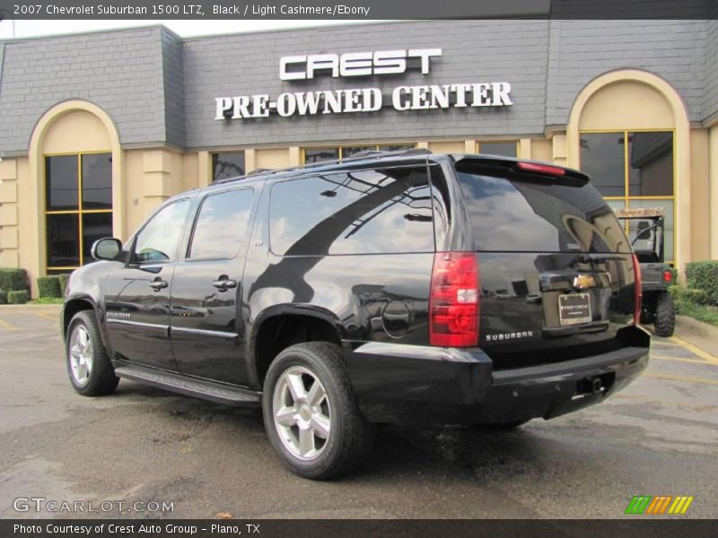 Black / Light Cashmere/Ebony 2007 Chevrolet Suburban 1500 LTZ