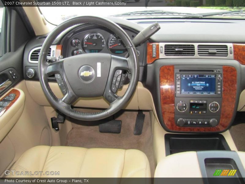 Black / Light Cashmere/Ebony 2007 Chevrolet Suburban 1500 LTZ
