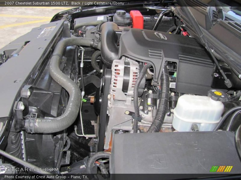 Black / Light Cashmere/Ebony 2007 Chevrolet Suburban 1500 LTZ