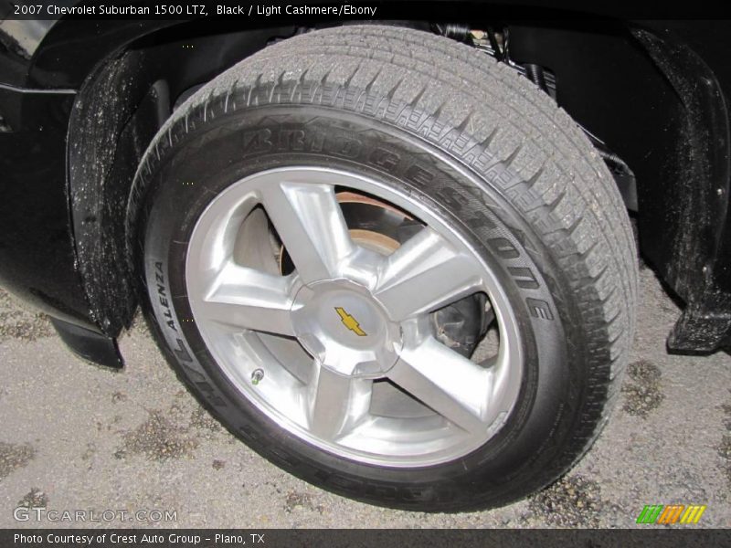 Black / Light Cashmere/Ebony 2007 Chevrolet Suburban 1500 LTZ