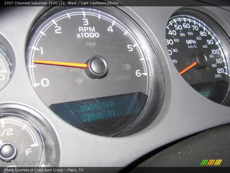 Black / Light Cashmere/Ebony 2007 Chevrolet Suburban 1500 LTZ