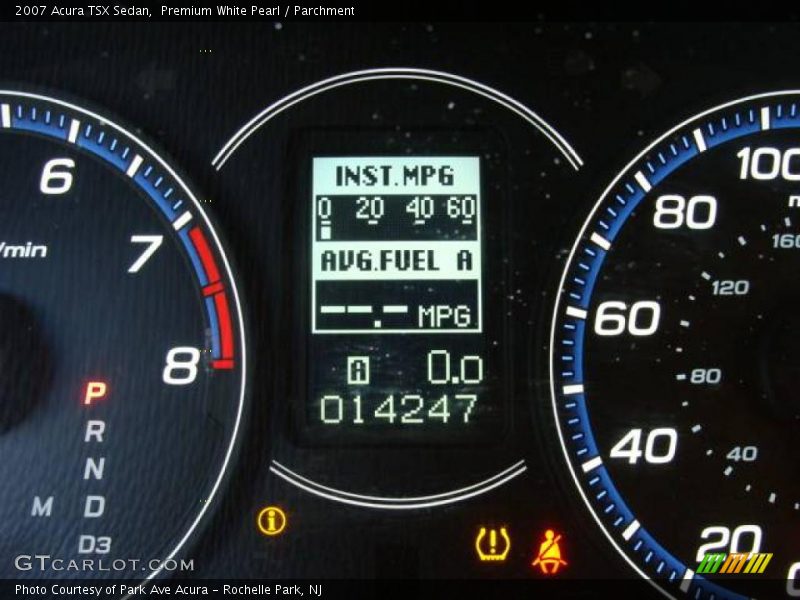 Premium White Pearl / Parchment 2007 Acura TSX Sedan