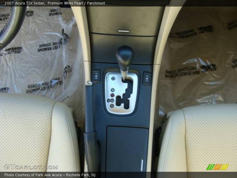 Premium White Pearl / Parchment 2007 Acura TSX Sedan