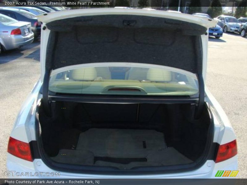 Premium White Pearl / Parchment 2007 Acura TSX Sedan