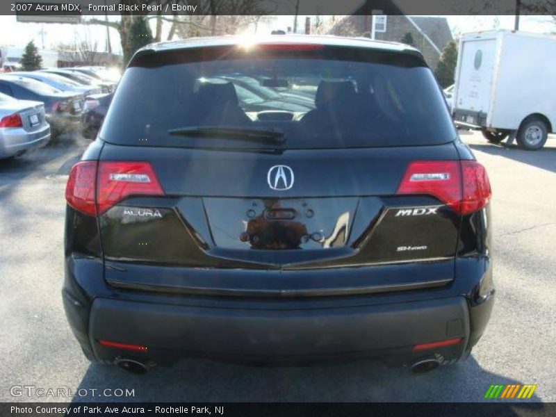 Formal Black Pearl / Ebony 2007 Acura MDX
