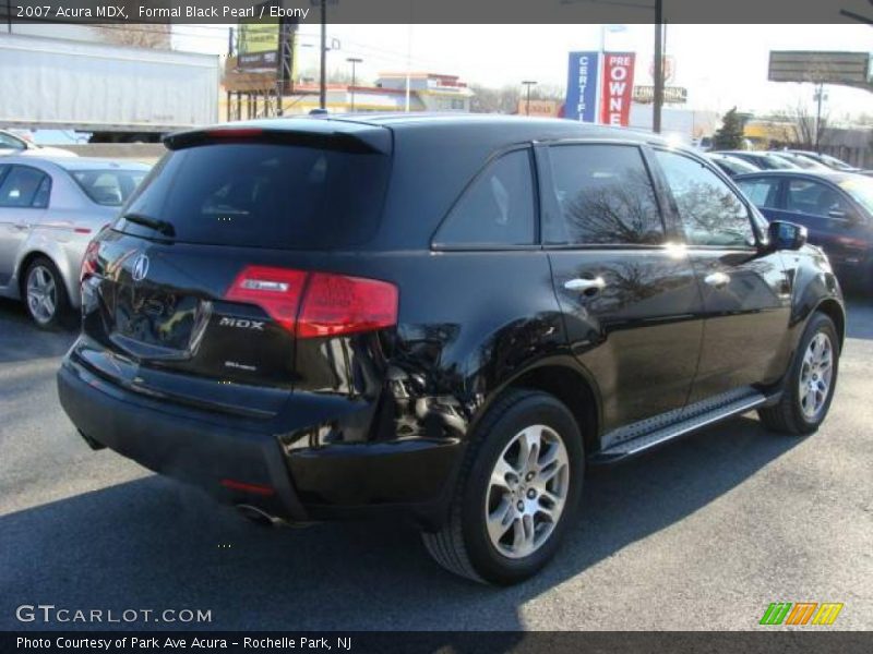 Formal Black Pearl / Ebony 2007 Acura MDX