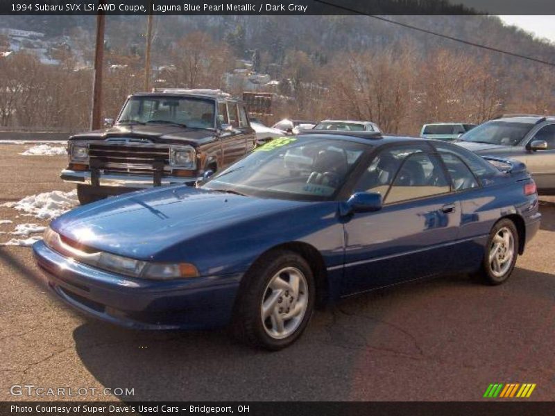 Laguna Blue Pearl Metallic / Dark Gray 1994 Subaru SVX LSi AWD Coupe