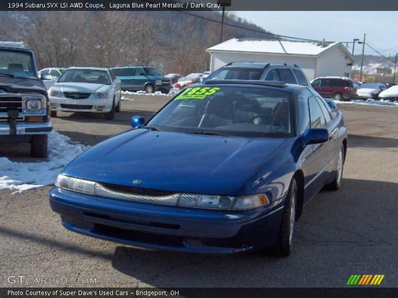 Laguna Blue Pearl Metallic / Dark Gray 1994 Subaru SVX LSi AWD Coupe