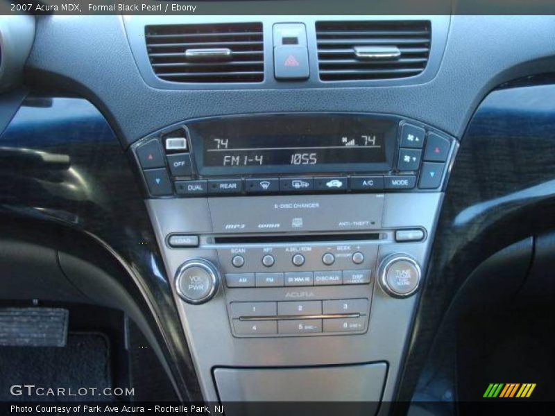 Formal Black Pearl / Ebony 2007 Acura MDX