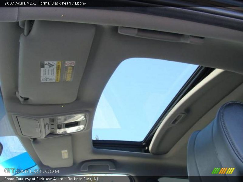 Formal Black Pearl / Ebony 2007 Acura MDX