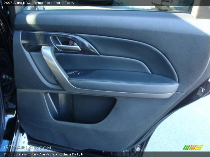 Formal Black Pearl / Ebony 2007 Acura MDX