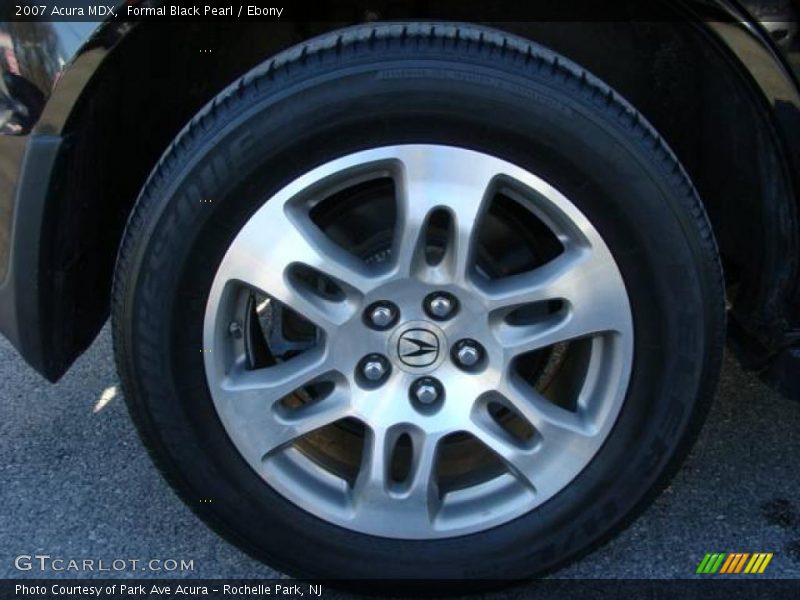Formal Black Pearl / Ebony 2007 Acura MDX