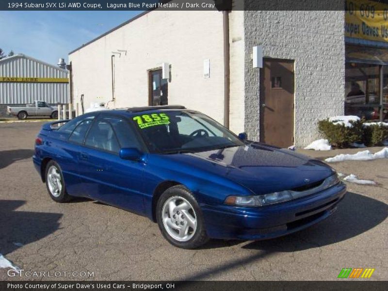 Laguna Blue Pearl Metallic / Dark Gray 1994 Subaru SVX LSi AWD Coupe
