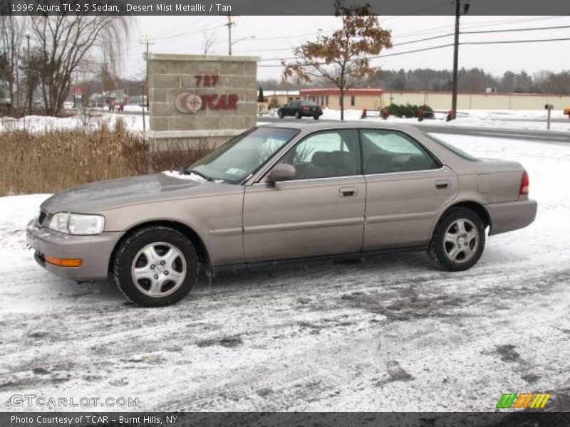 Desert Mist Metallic / Tan 1996 Acura TL 2.5 Sedan