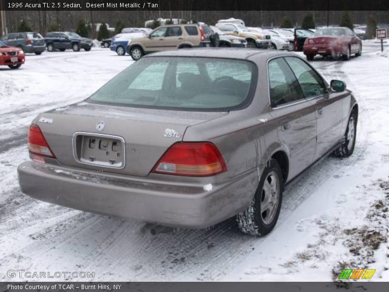 Desert Mist Metallic / Tan 1996 Acura TL 2.5 Sedan