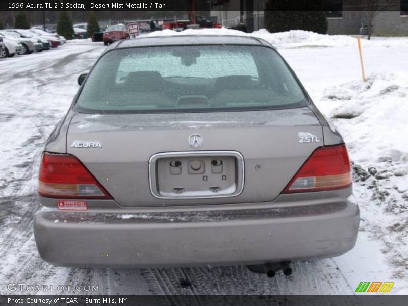 Desert Mist Metallic / Tan 1996 Acura TL 2.5 Sedan