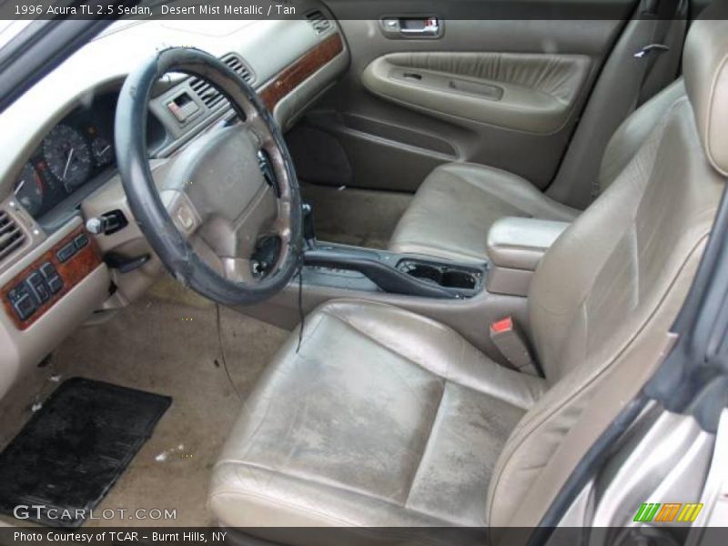 Desert Mist Metallic / Tan 1996 Acura TL 2.5 Sedan